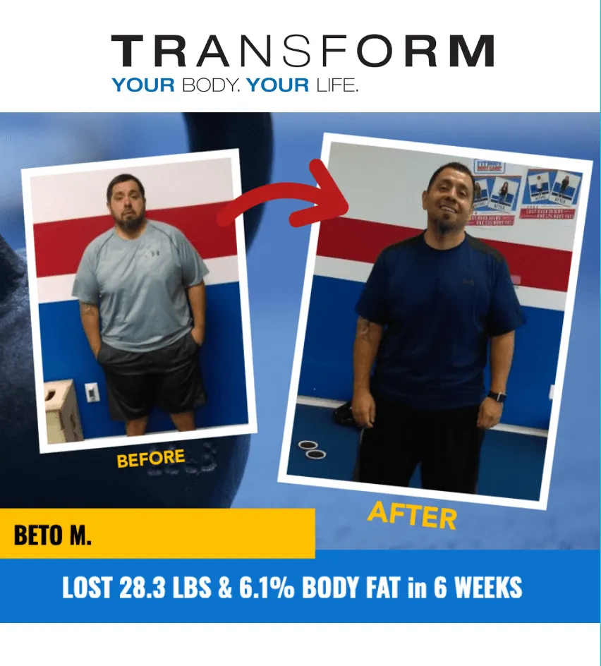 Beto M. transformation