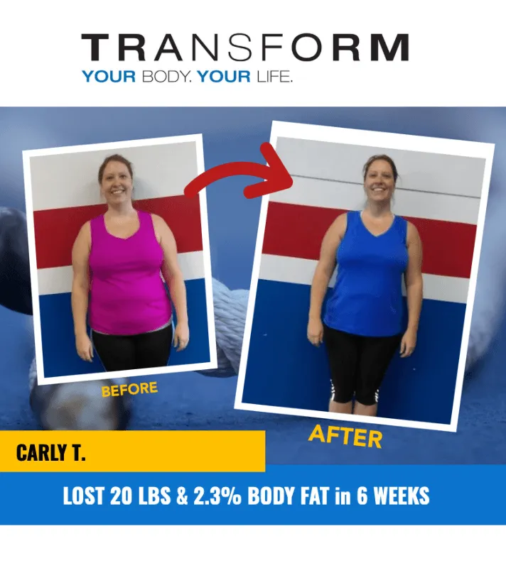 Carly T. transformation