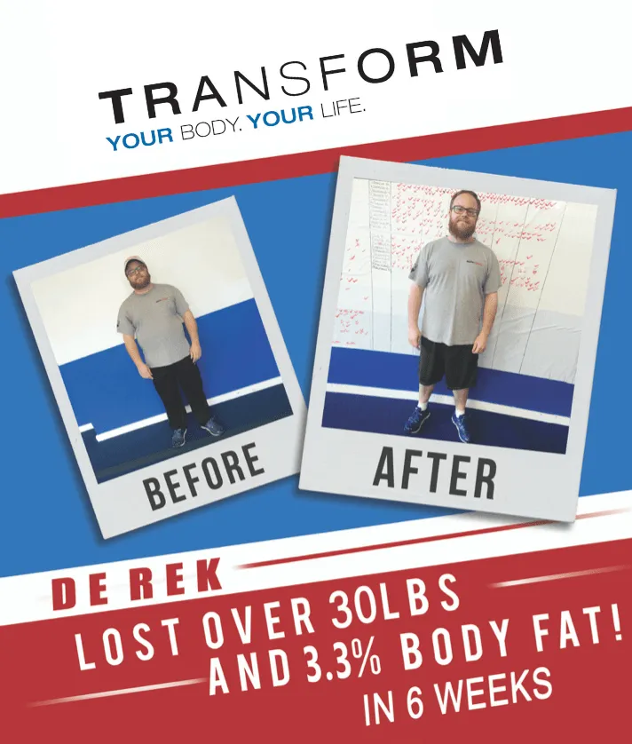 Derek B. transformation